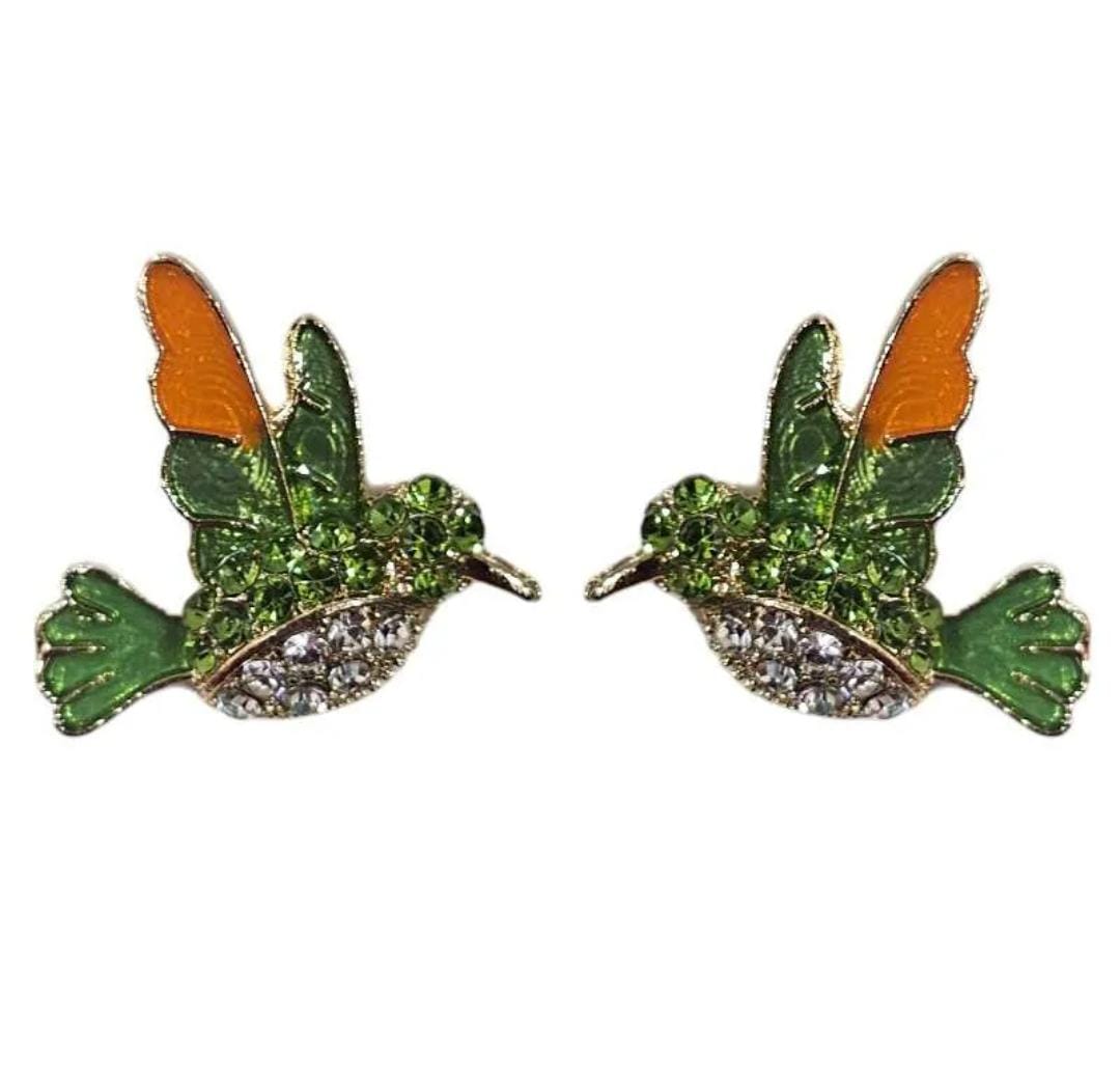 Aro colibri strass