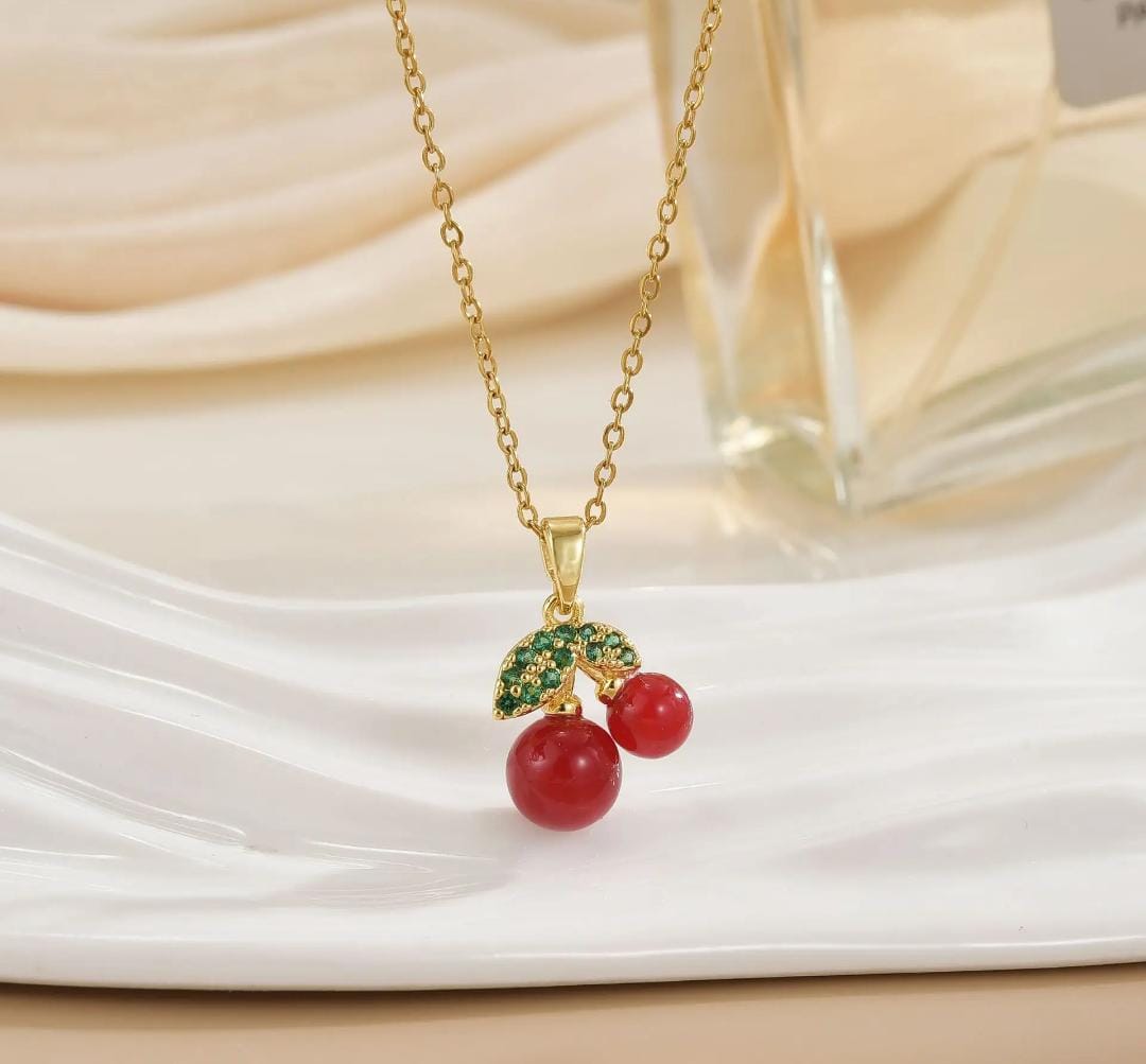 Collar cereza en fantasia